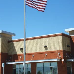 External Halyard Flagpole