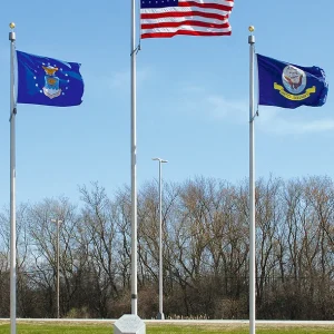 Vanguard Internal Halyard Flagpole