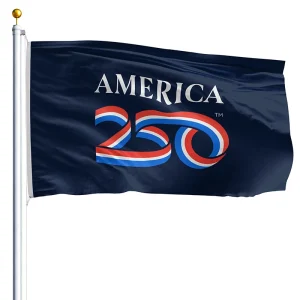 America 250 Flag Blue