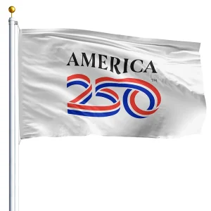 America 250 White Flag