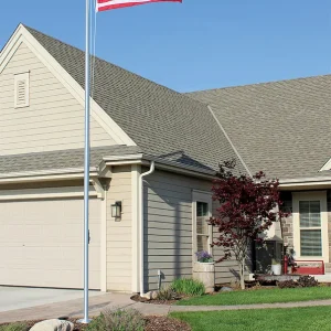 Residential Flagpole Hvy Duty 20'