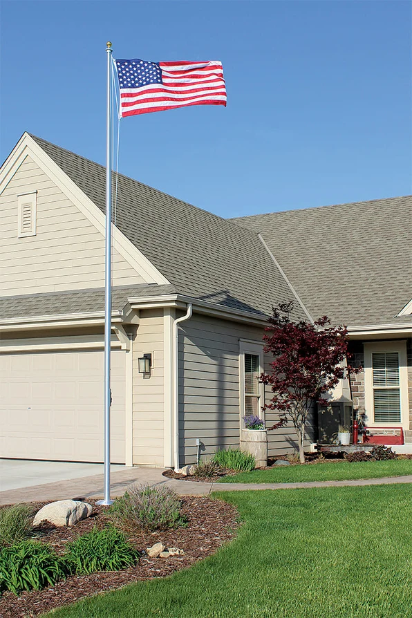 Residential Flagpole Hvy Duty 20'