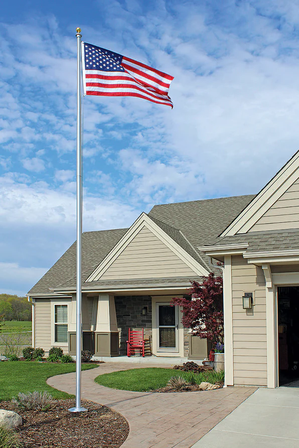Residential Flagpole Hvy Duty 25' Residential Flagpole Hvy Duty 25'