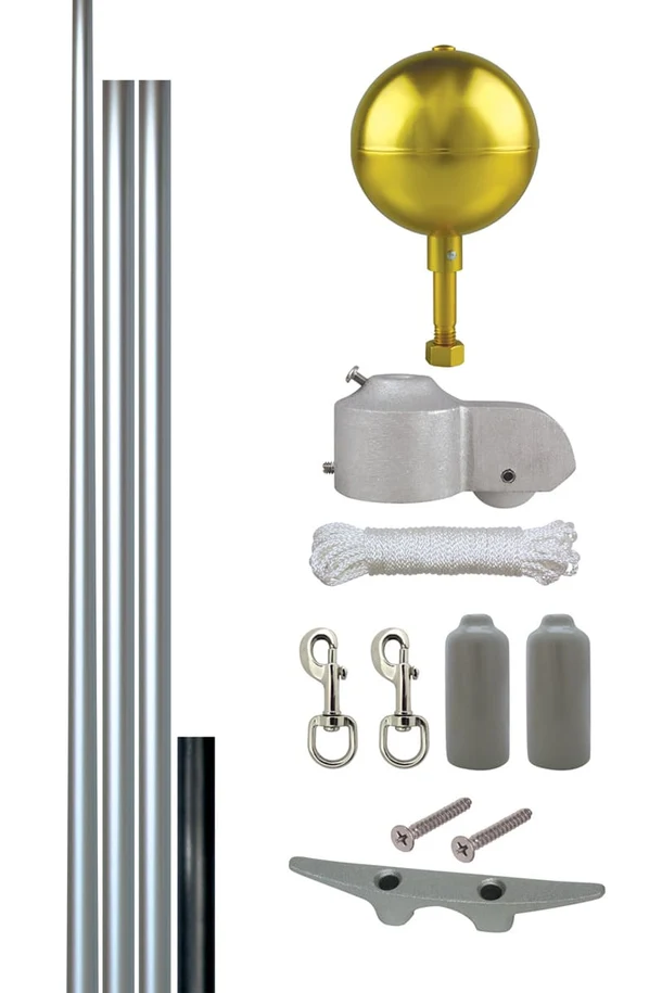 Residential Flagpole Hvy Duty Kit Residential Flagpole Hvy Duty Kit
